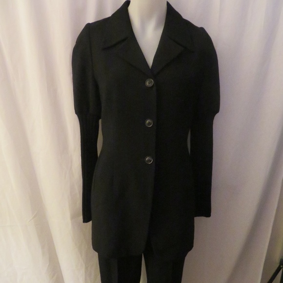 Atsuro Tayama Jackets Coats Atsuro Tayama Black Wool High Waist Pant Eu 4us8 Poshmark